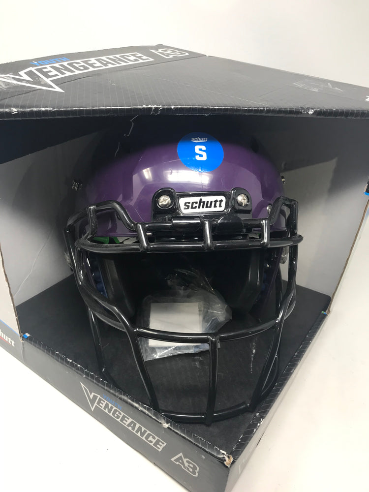 New Schutt Youth Vengeance A3 Size Small Purple Football Helmet – PremierSports