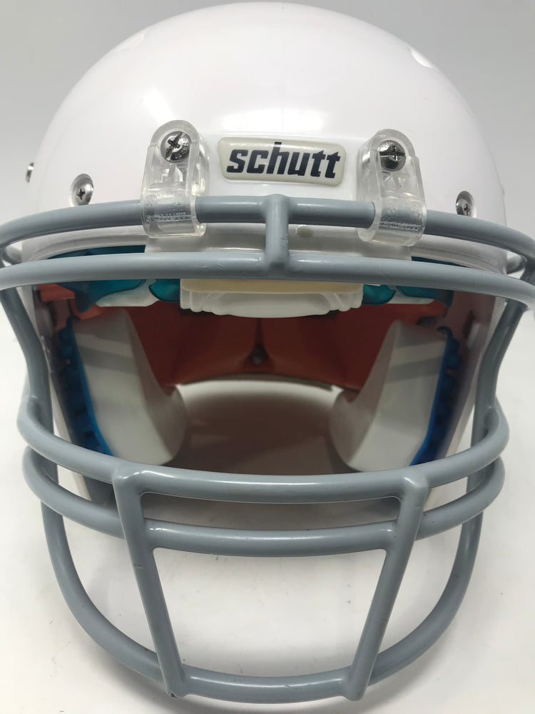 dna football helmet with visor New Other Schutt Sports Recruit Hybrid Youth Football Helmet Wht/Gry S – PremierSports