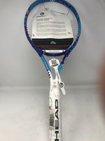 New Head Graphene 4 5/8-5" XT Instinct MP Tennis Racquet White/Blue