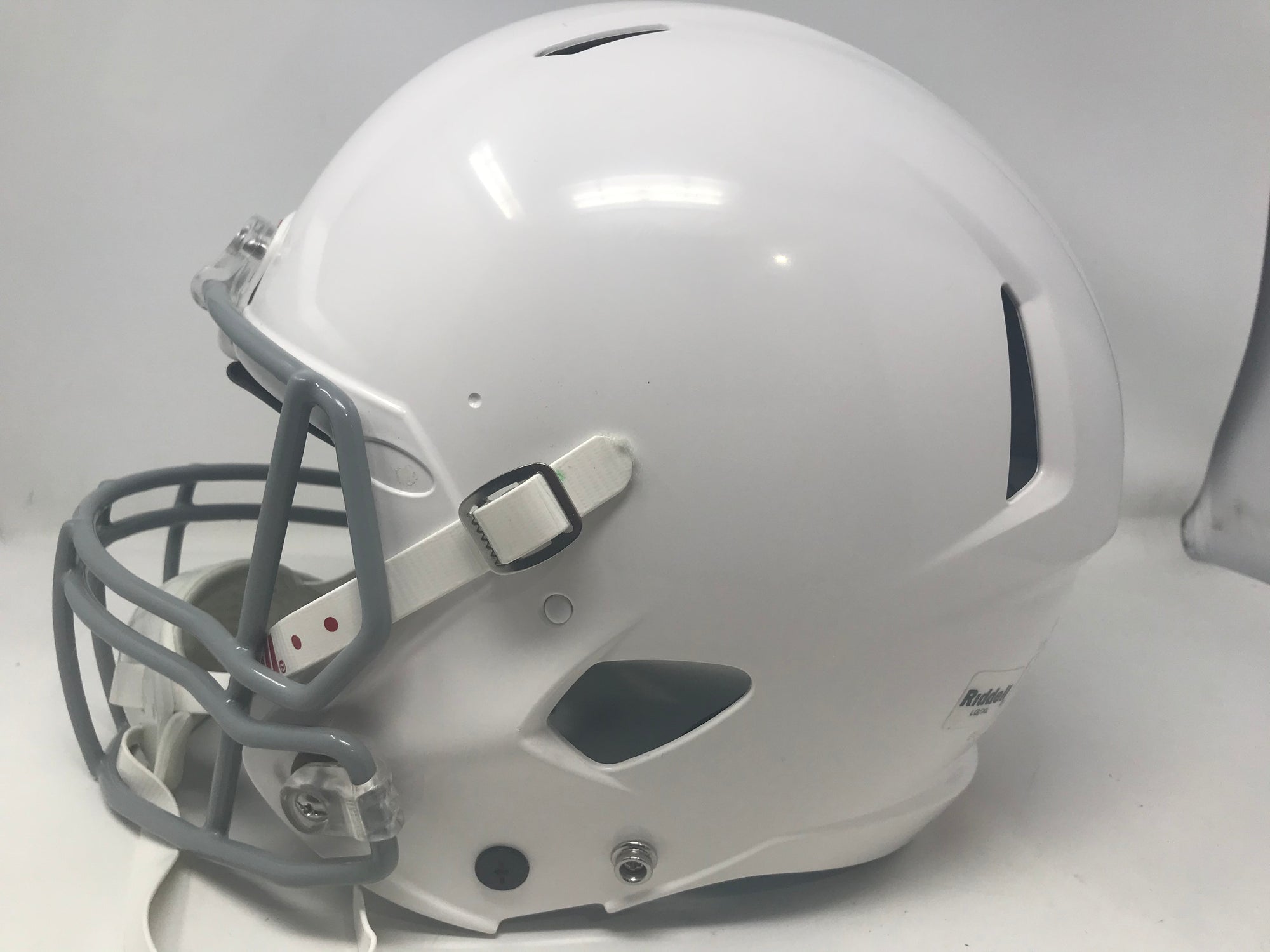 extra large football helmet used Used Riddell Youth Victor-I Football Helmet Large/X-Large White/Grey – PremierSports