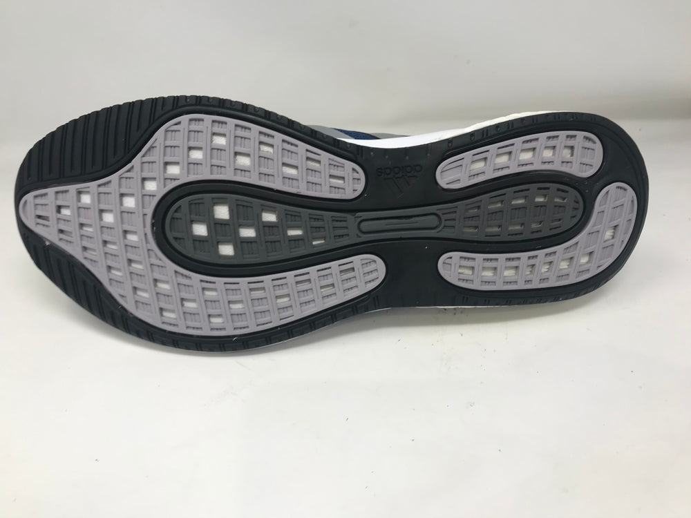 New Adidas Supernova Mens Casual Running Shoes  Size 9 Navy/Silver/White