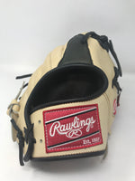 New Other Rawlings Pro Preferred Trapeze Infielders BB Glove RHT Tan/Blk 11.25In