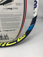 New Other Wilson Juice 100 Tennis Racquet UNSTRUNG White/Blue
