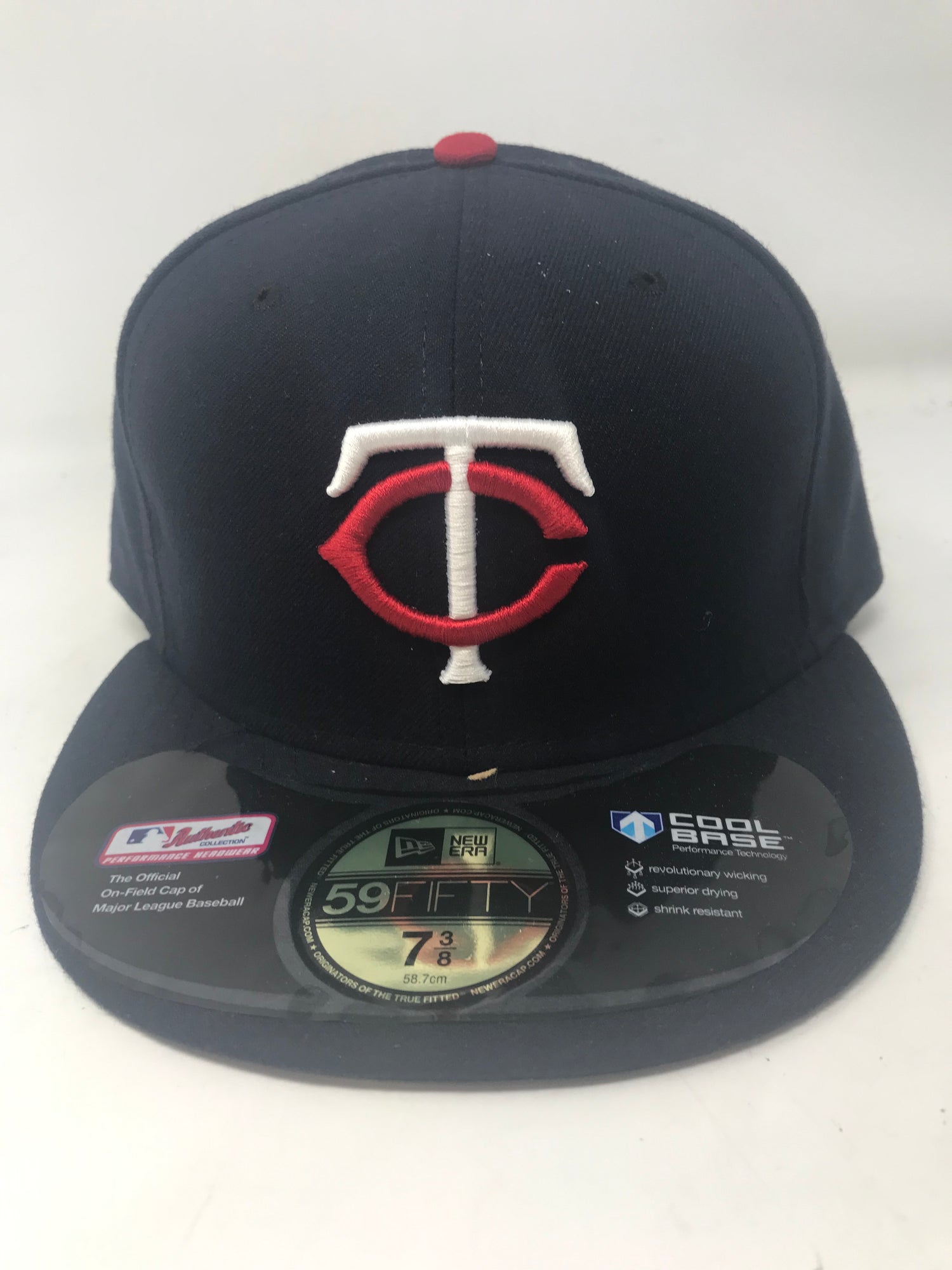 Minnesota Twins Basic Authentic Collection New Era 59FIFTY Red