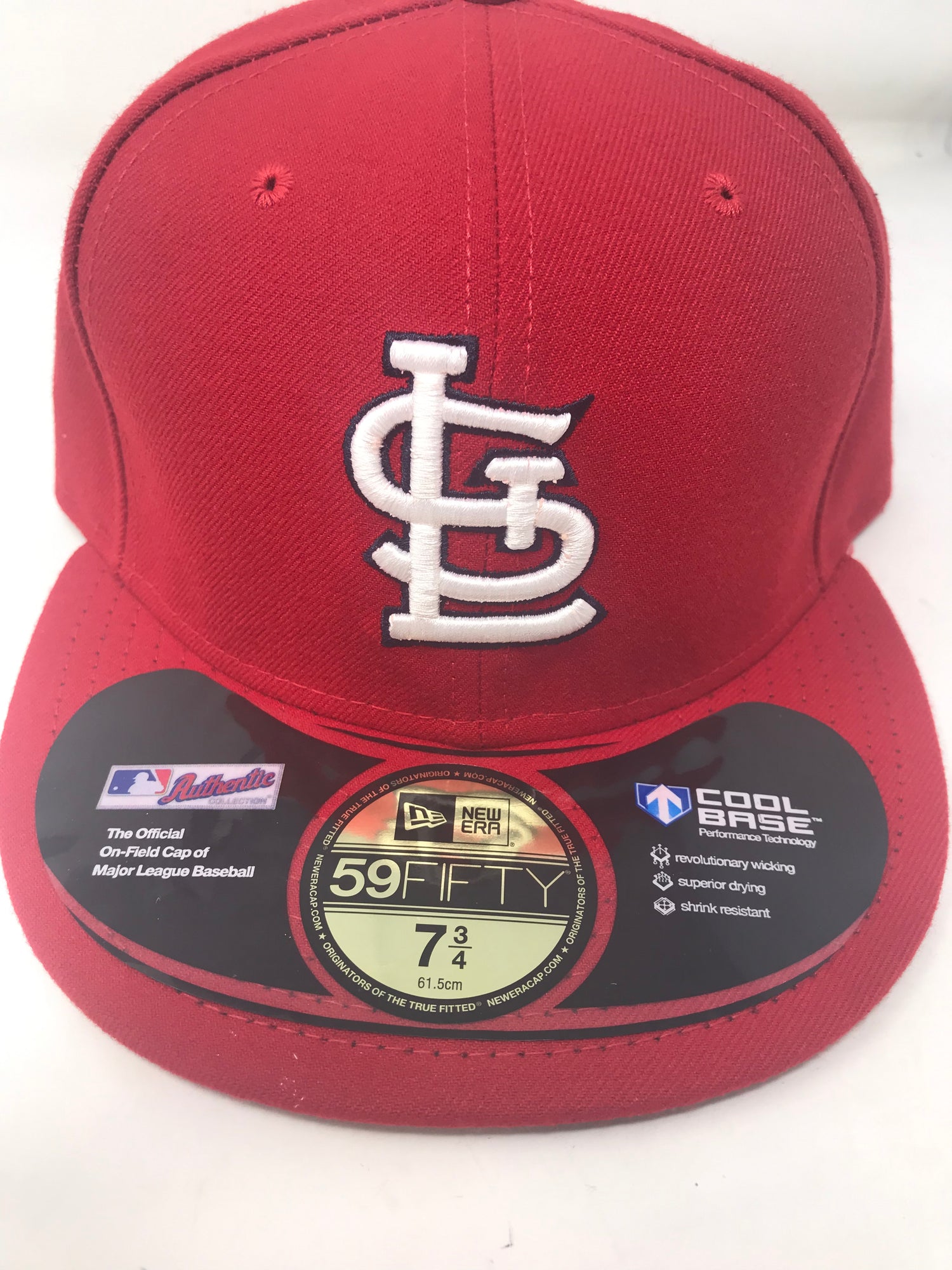 New Era St. Louis Cardinals Red On-Field Authentic Collection 59FIFTY Fitted Hat