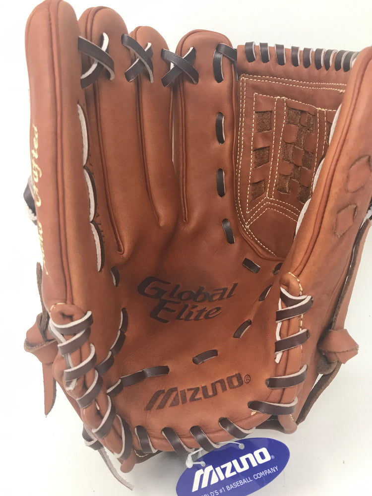 New Mizuno Global Elite Baseball Glove GGE1BRFR 12" Brown LHT