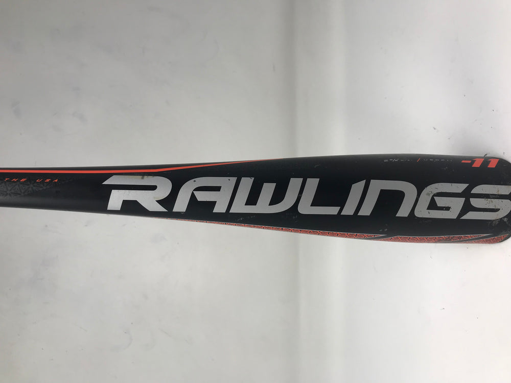 Used Rawlings Prodigy USA Youth Bat 2020 (-11) Orange/Black 2 5/8" 29/18