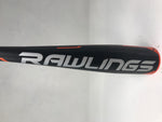 Used 2018 Rawlings Prodigy Youth Big Barrel Baseball Bat 28/17 Black/Red
