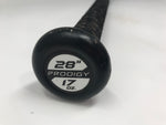 Used 2018 Rawlings Prodigy Youth Big Barrel Baseball Bat 28/17 Black/Red