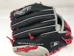 Used Rawlings 9.5'' T-Ball Mike Trout Series Glove RHT Black/Gray