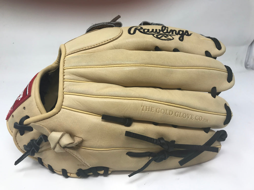 Used Rawlings Gold Glove Elite Baseball Glove LHT Tan/Black