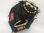 New Rawlings 32.5'' GG Elite Series Catcher's Mitt 2020 Black/Tan