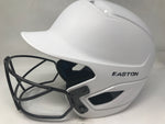 Used Easton Gametime II Baseball Batting Helmet 7 1/8 - 7 3/4 White/Black
