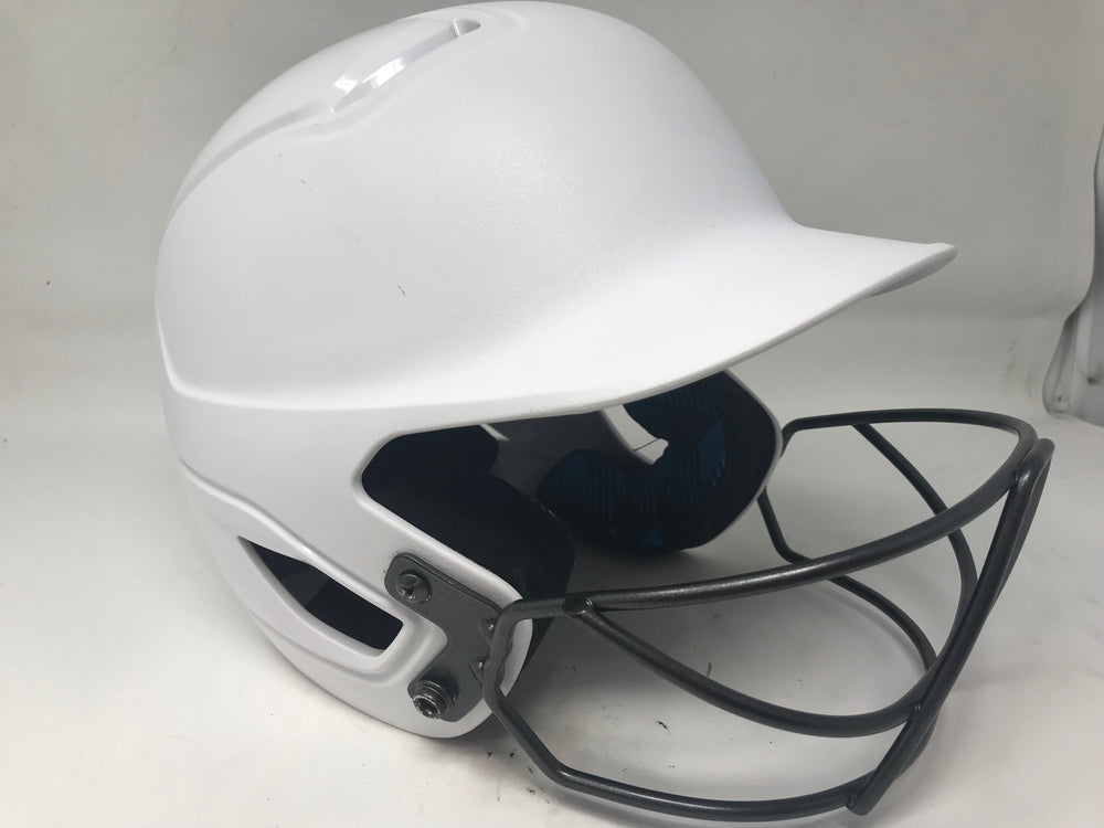 Used Easton Gametime II Baseball Batting Helmet 7 1/8 - 7 3/4 White/Black