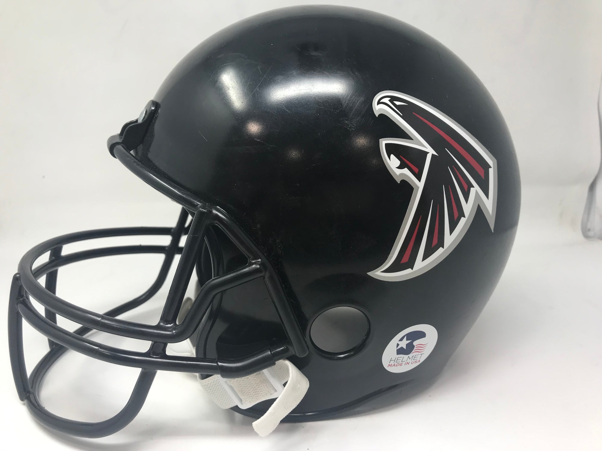 Used Franklin Sports NFL Kids Football Helmet Atlanta Falcons Black Me – PremierSports