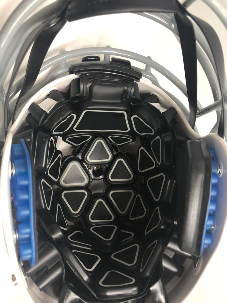 New, Schutt Sports Vengeance A11 Youth Football Helmet w/ Facemask Large Wht/Gry