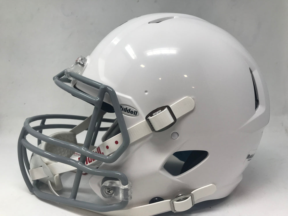 New Other Riddell Youth Victor inflate Football Helmet Large/X-Large White/Gray