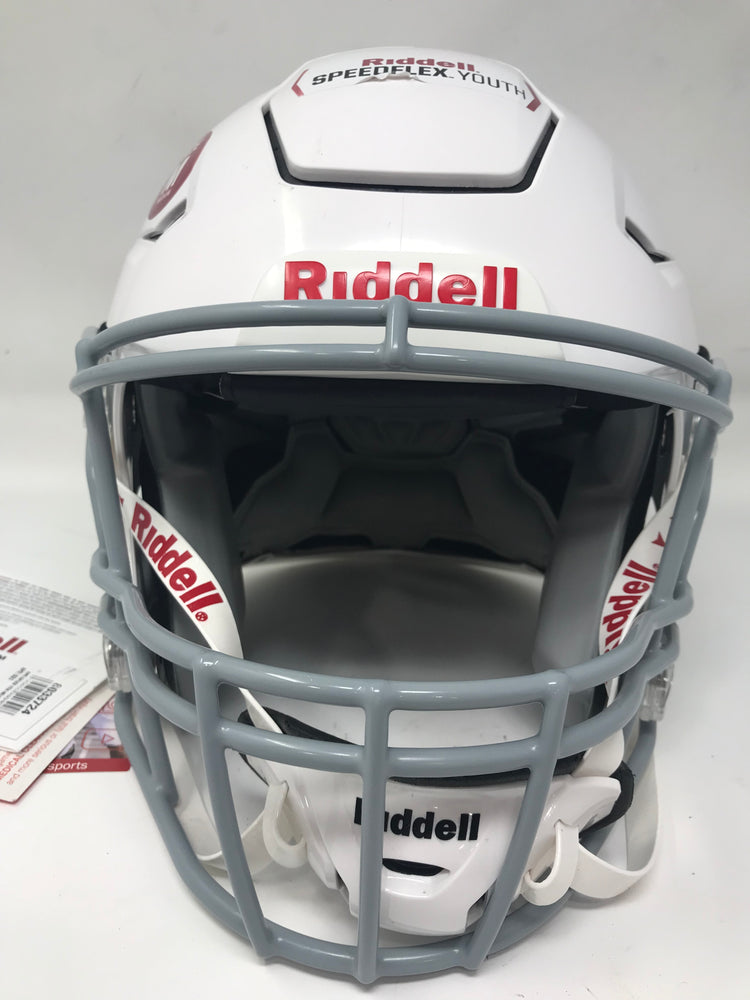 riddell speedflex helmet youth small New Riddell SpeedFlex Youth Helmet, Medium, White/Gray 8022724 – PremierSports