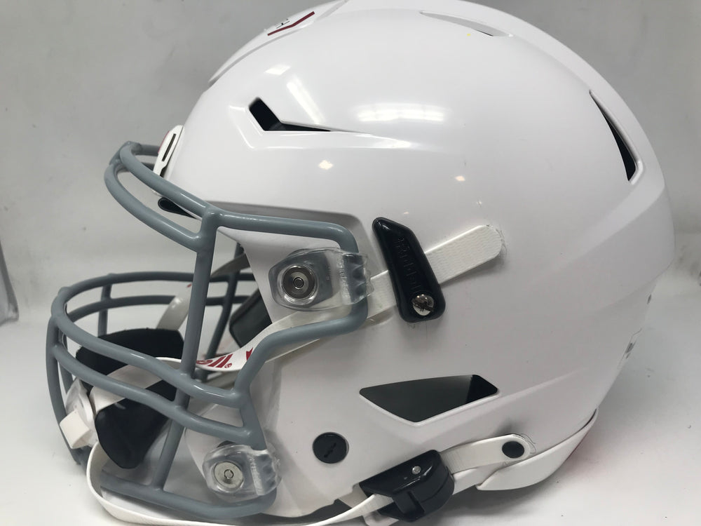 Riddell Speedflex Youth Football Helmet,White/Gray, Medium 