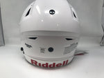 New Riddell SpeedFlex Youth Helmet, Medium, White/Gray 8022724