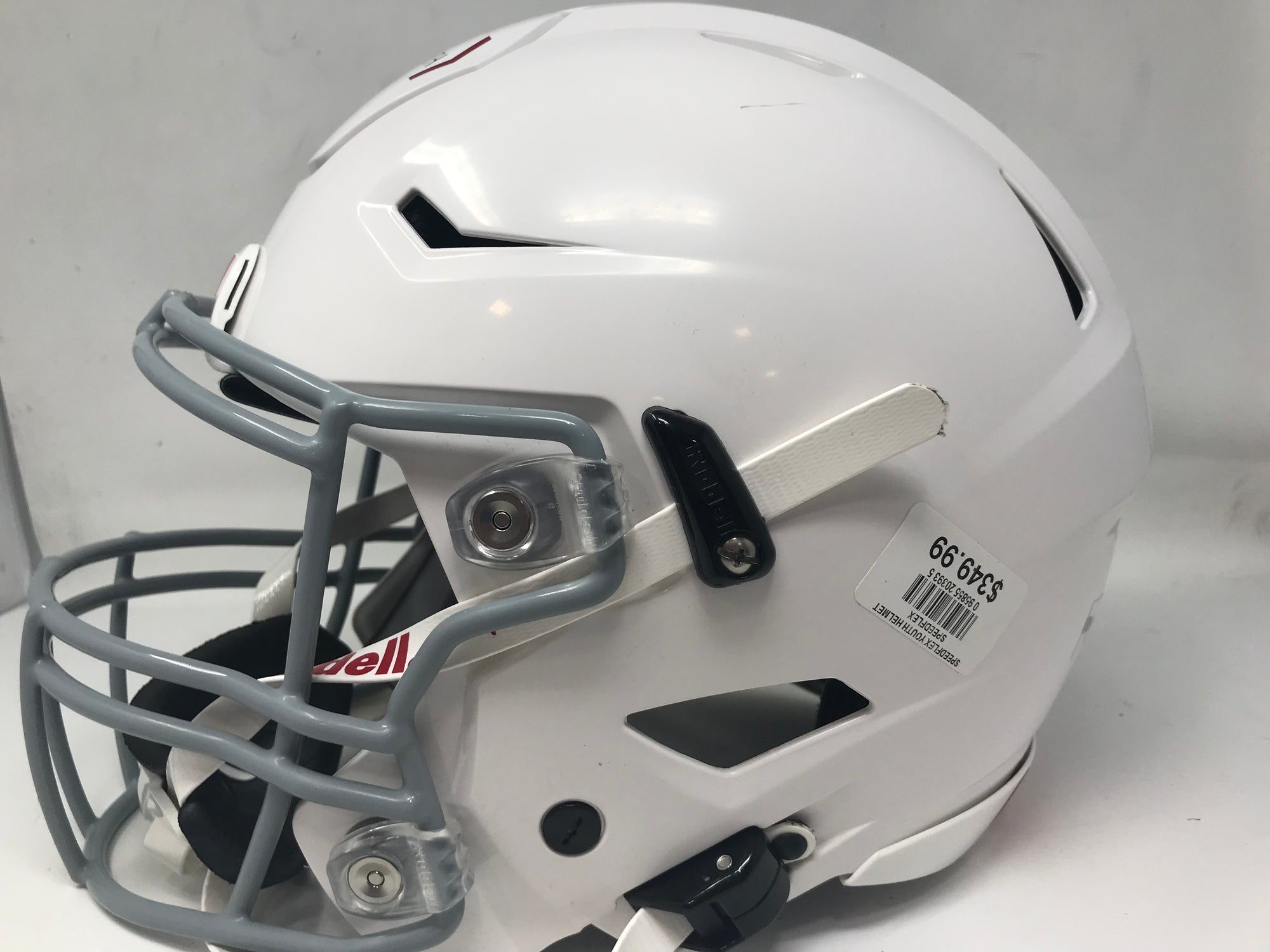 Used Riddell SpeedFlex Youth Helmet, Large, White/Gray 8033725 – PremierSports Used Riddell SpeedFlex Youth Helmet, Large, White/Gray 8033725 – PremierSports
