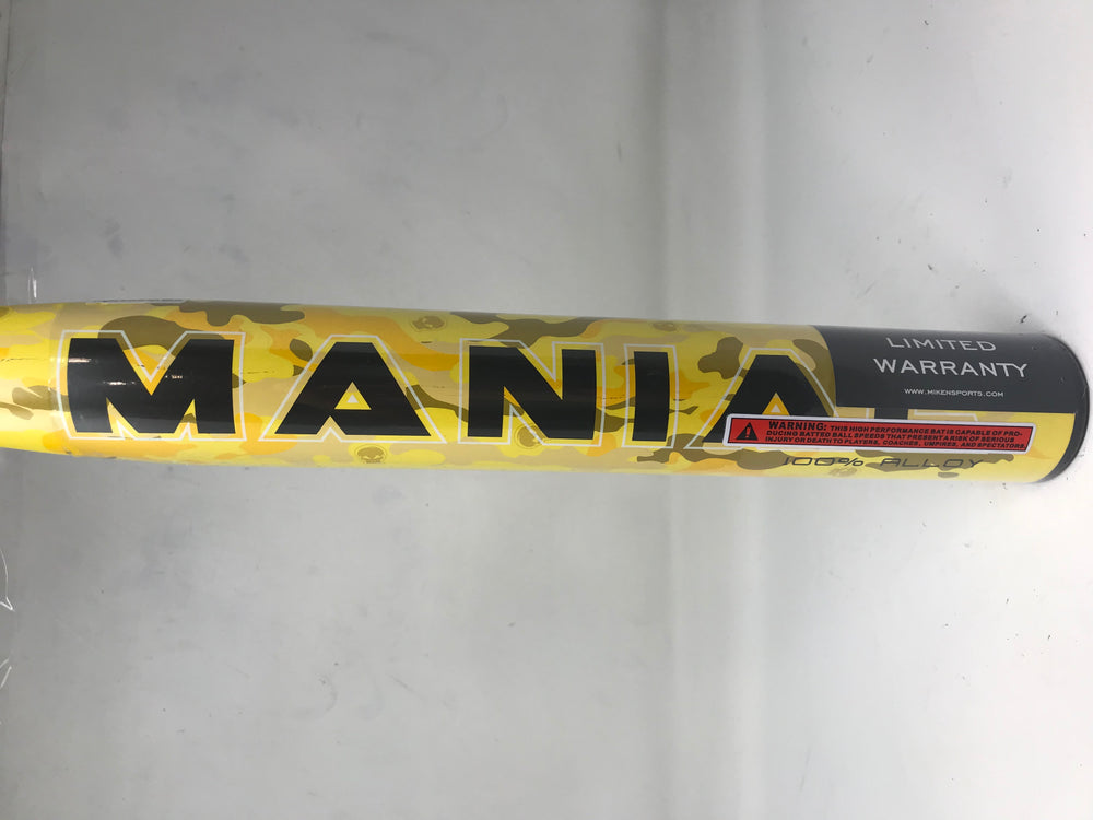 New Other Miken Maniac USSSA Slow Pitch Bat 2020 Yellow/Black 34/26