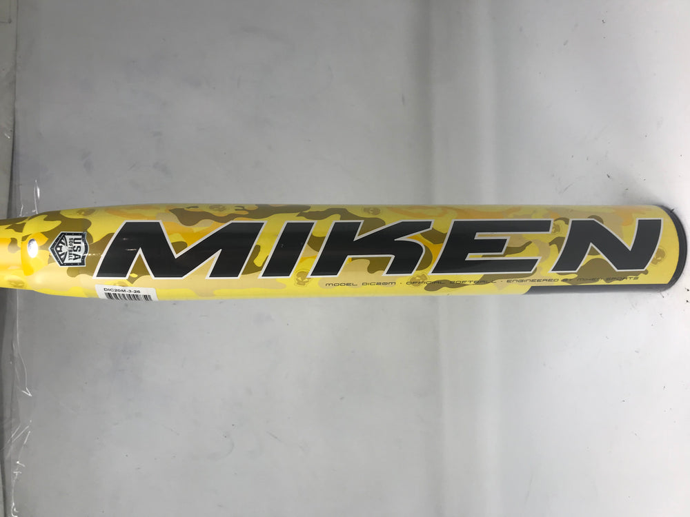 New Other Miken Maniac USSSA Slow Pitch Bat 2020 Yellow/Black 34/26