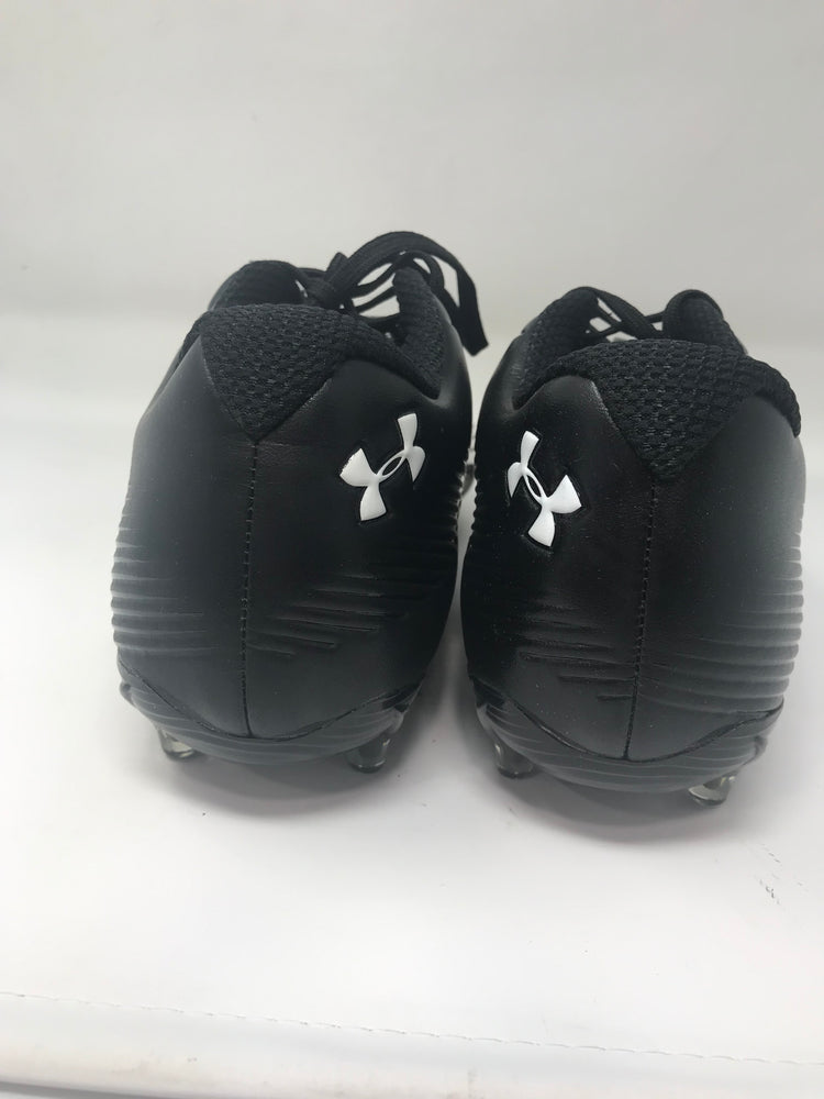 New Under Armour Nitro II Low MC Football Cleat Mens 9.5 Black/White