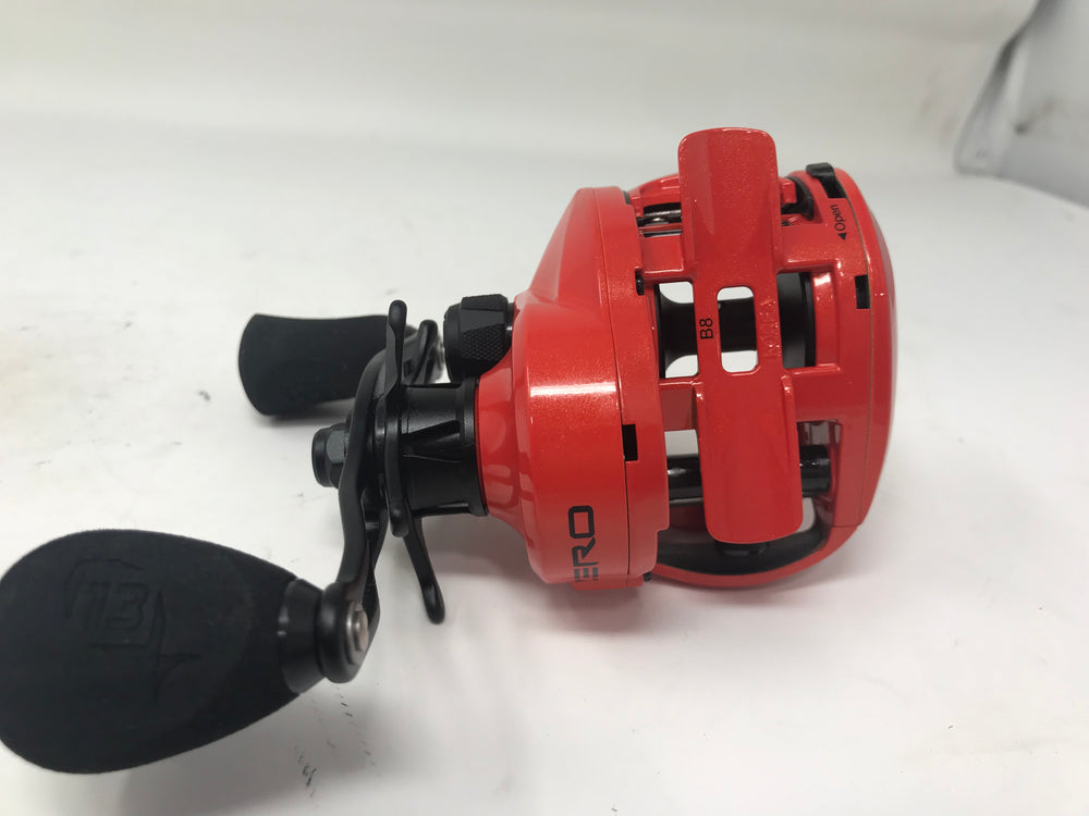 New 13 FISHING Concept Z3 Baitcast Reels Left Handed Red/Black