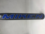 Used Miken Maniac ASA/USSSA Slow Pitch Softball Bat 2017 Black/Blue