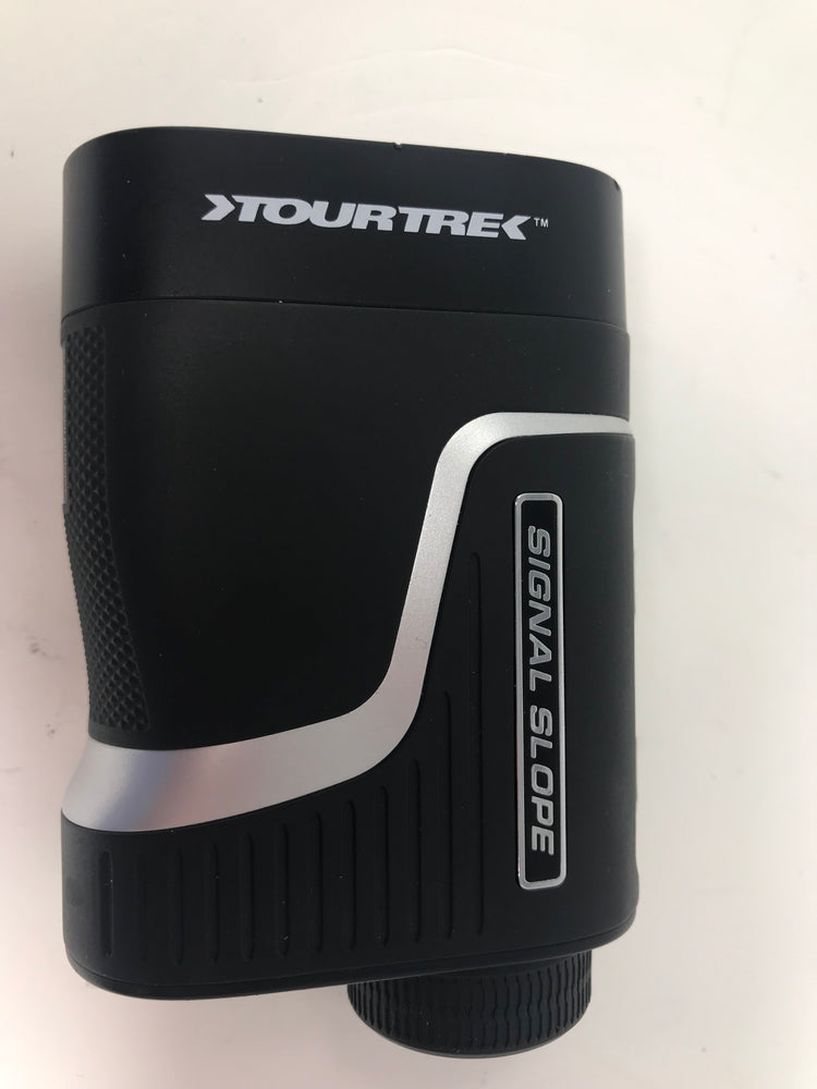 Used TourTrek Signal Slope Laser Rangefinder Black 1000 Yard Range