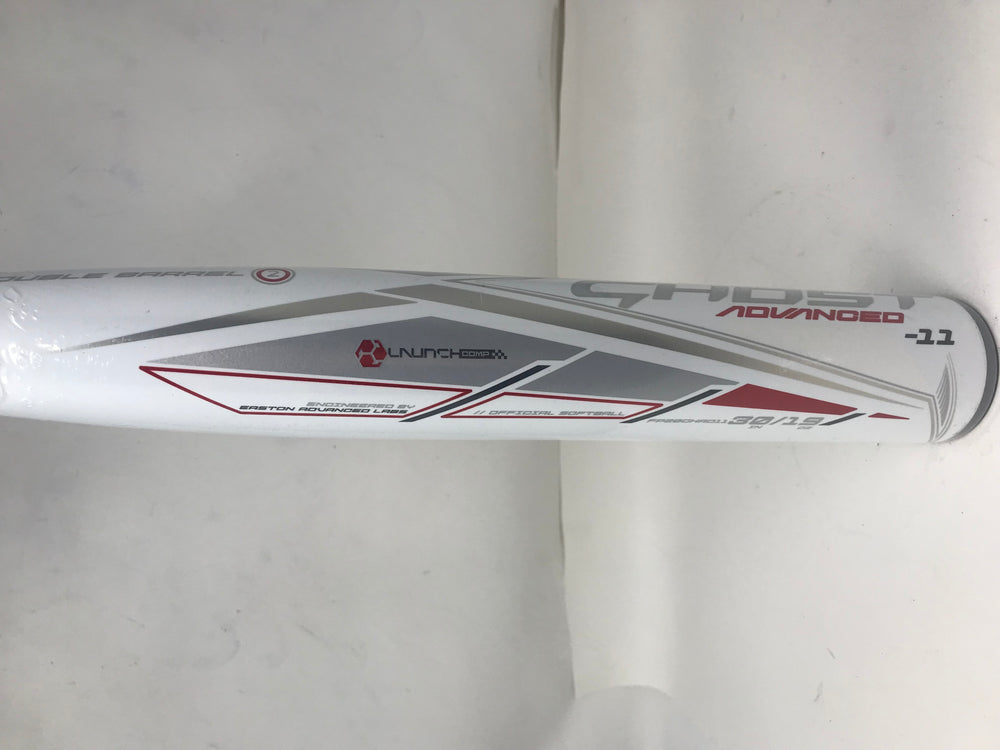 Used Demo Easton 2020 Ghost Advanced -11 30/19 Fastpitch Softball Bat FP20GHAD11
