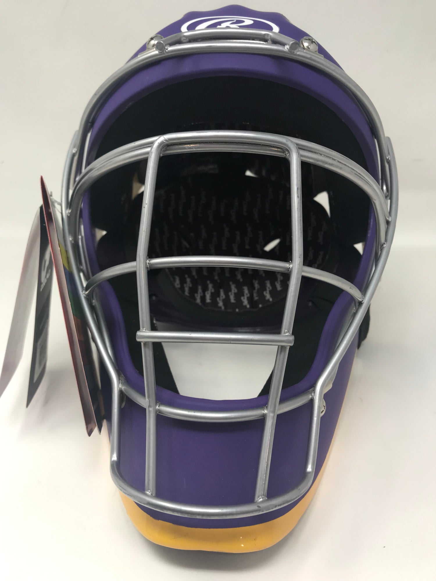 Rawlings Velo 2.0 Two-Tone Hockey-Style Catcher's Helmet