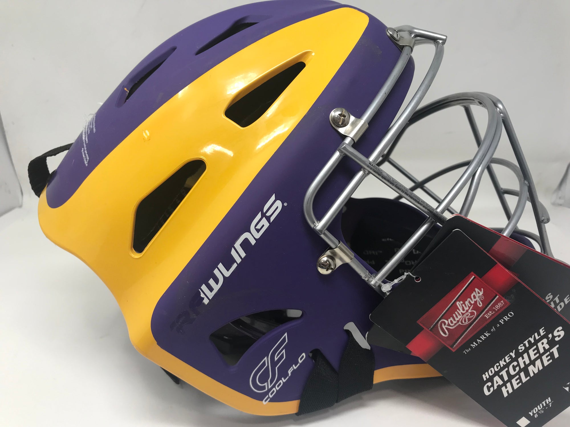 Pro Hockey Style Catchers Helmet