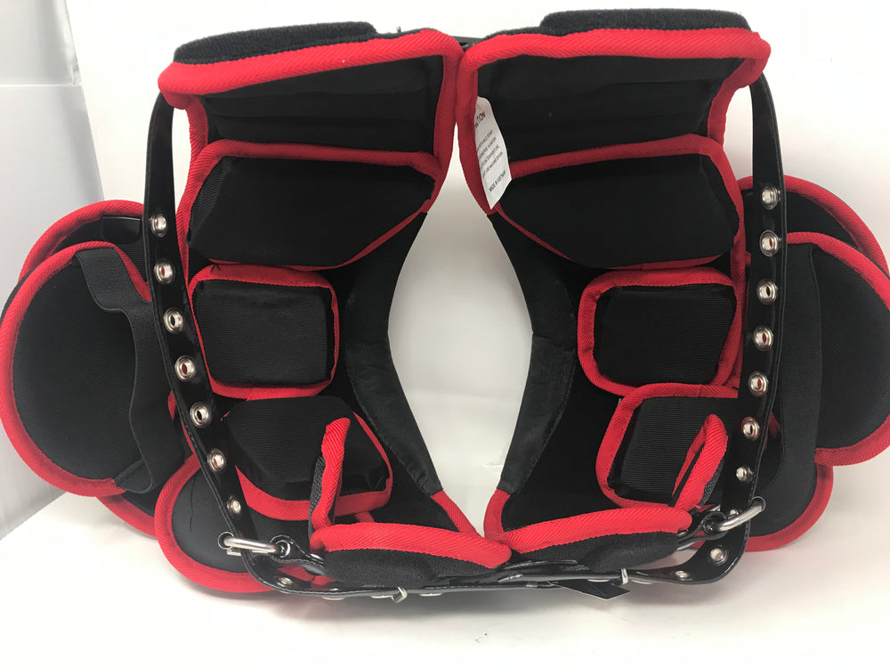 New TAG ALT III 944 Youth Football Shoulder Pad Black/Red/Gray X-Small
