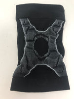New P-TEX PRO Knit Compression Elbow Sleeve Adult Medium Black/Silver