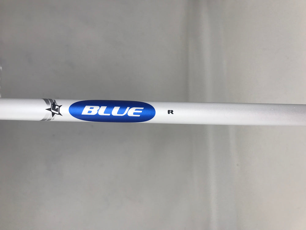 New Grafalloy BLUE 75 Wood with Speed Coat R Flex Golf Shaft White Blue Logo