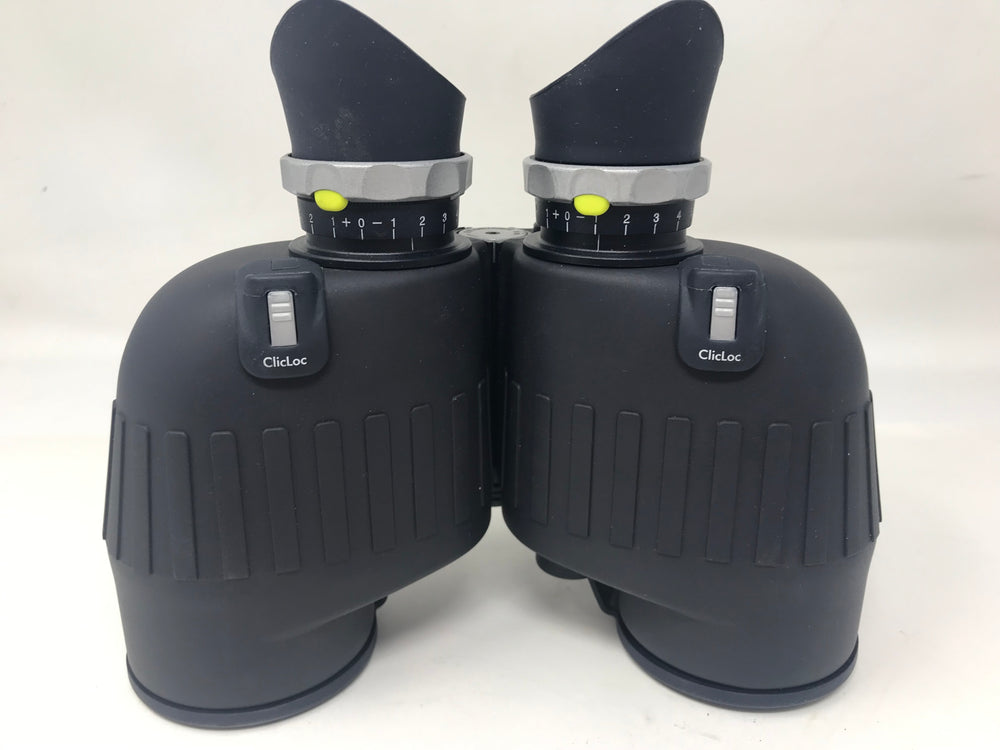 Used Steiner Binoculars Commander XP 7x50 with Hd-Stabilized Compass Black