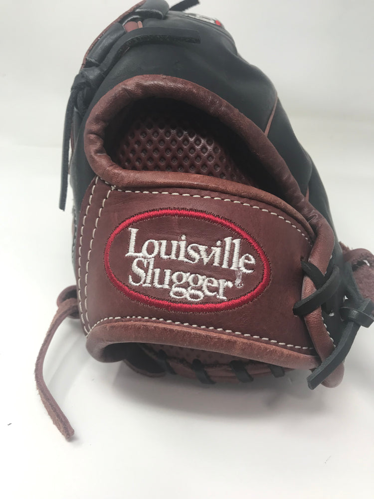 New Louisville Slugger Evolution Series EV1200 12" Baseball Glove Blk/Tan LHT