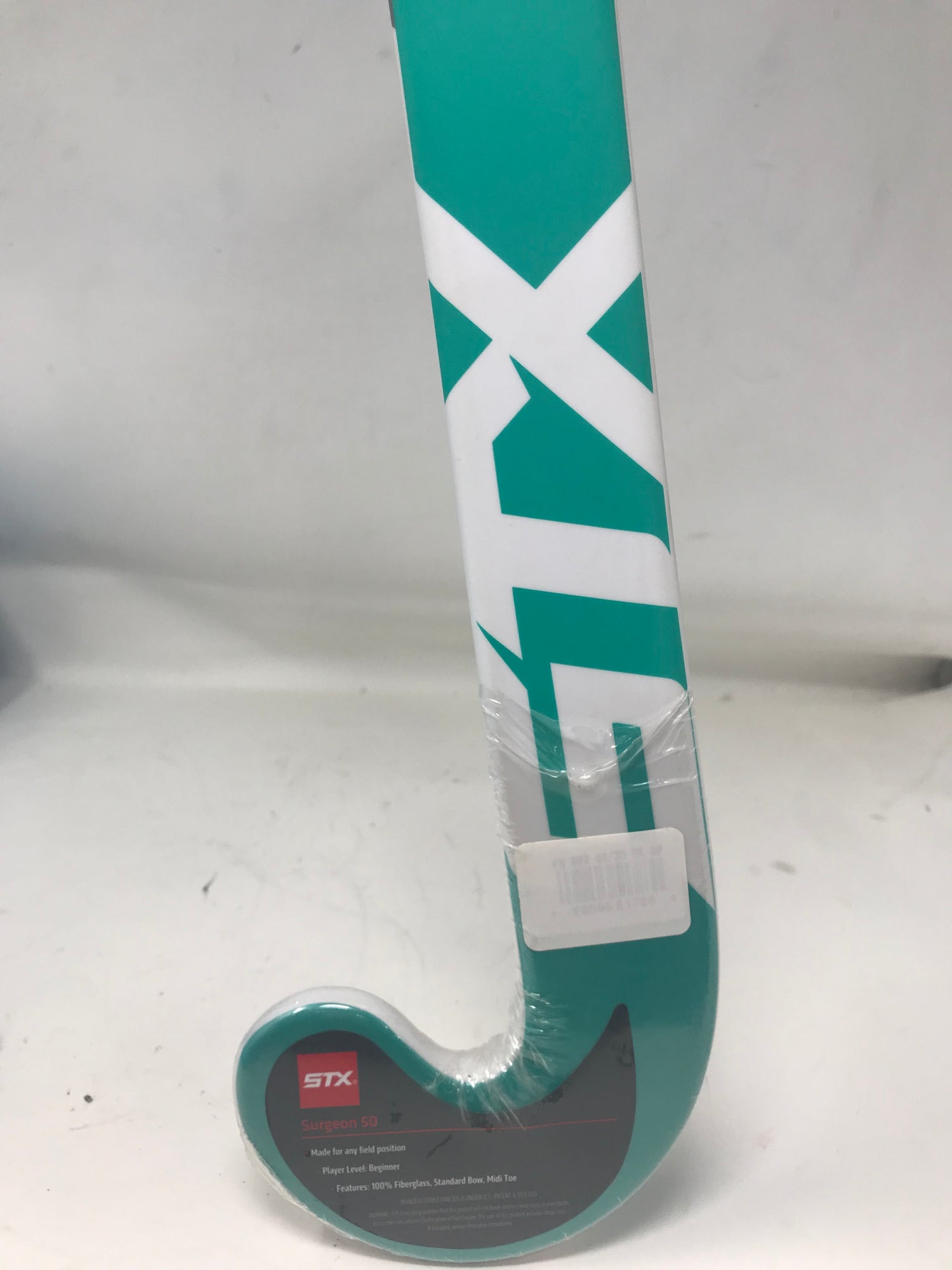 STX Surgeon Rookie Field Hockey Package (30 Inch, White/Blue/Teal)