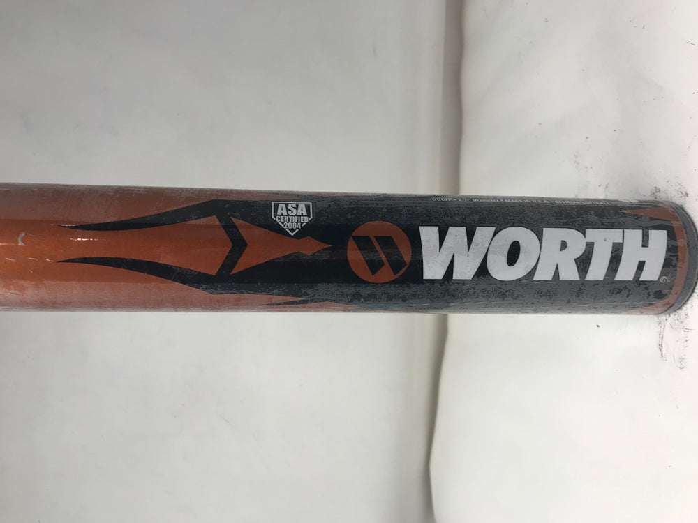 New Other Worth Quad 33/24 QOCFP2 Fastpitch Softball Bat Orange 2 1/4" Barrel