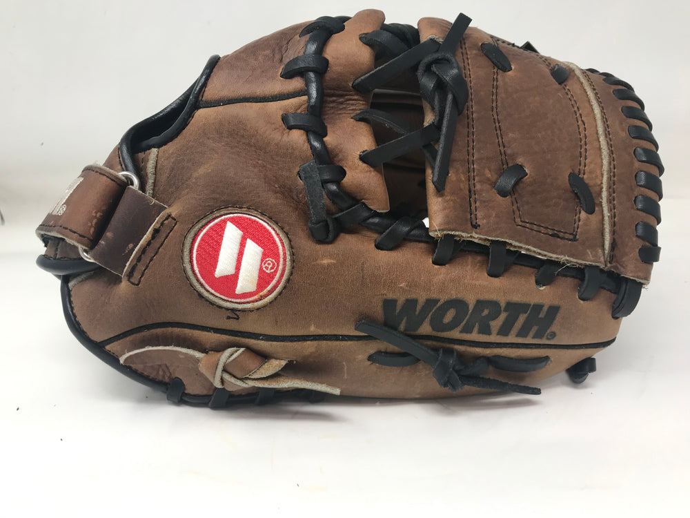 New Other Worth Tumble Milled Series 12" RHT Baseball Glove Brown/Black