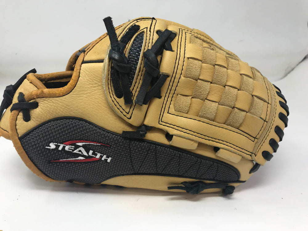 New Other Easton Stealth Series SS126 12.5in Baseball Glove RHT Tan Bl PremierSports