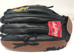New Rawlings Renegade Series RS1300 Softball Glove RHT 13 Inch Black/Brown