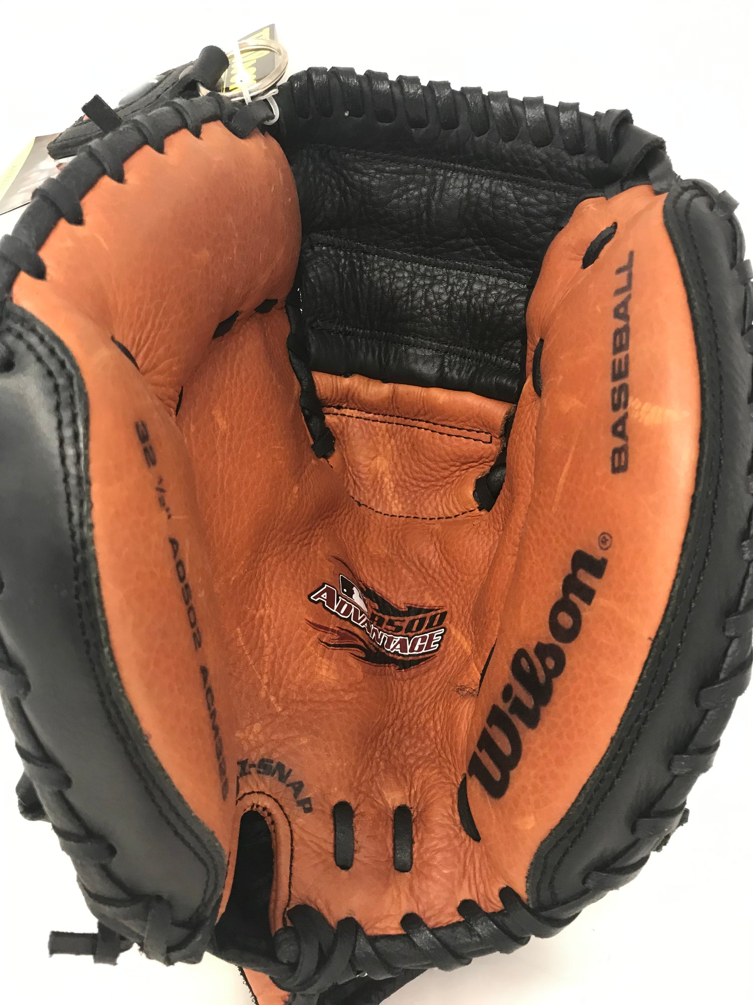 New Wilson A500 Advantage Catchers Mitt LHT 32.5" Baseball Glove Black