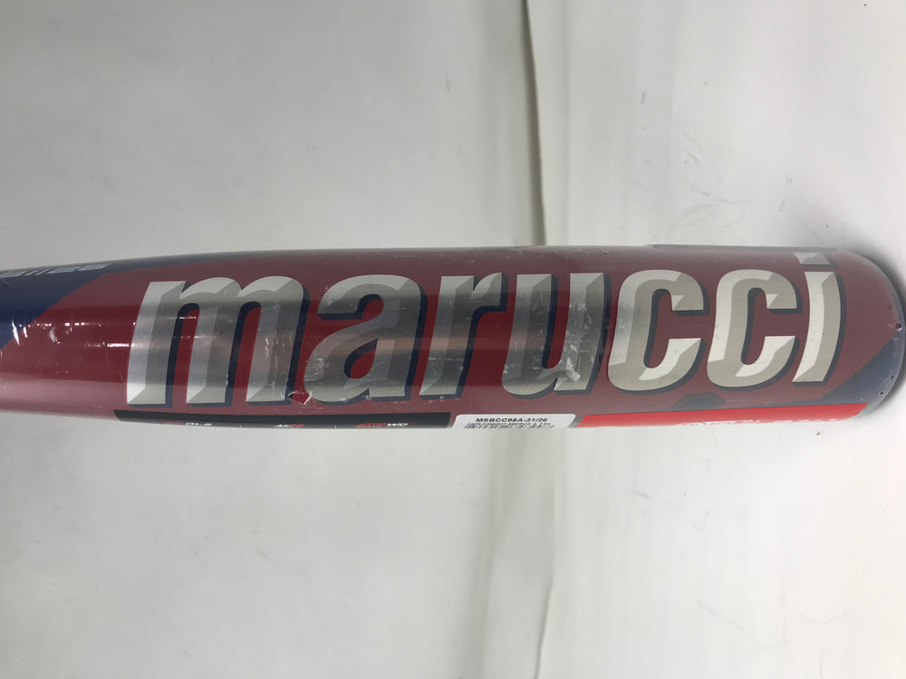 New Demo Marucci CAT9 Connect Pastime Senior League Baseball Bat 31/26 Rd/Wh/Bl