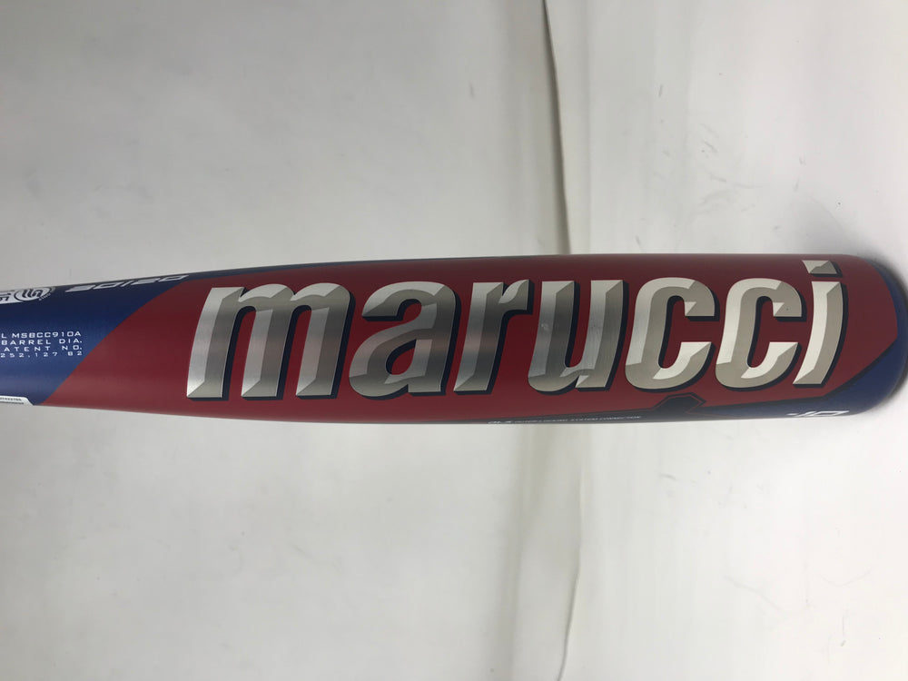 Used Demo Marucci CAT9 Connect Pastime Senior League Baseball Bat 30/20 Rd/Wh/Bl