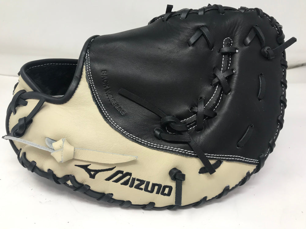 Mizuno USA硬式ファーストミット　黒/白　ＭＶＰ（ＧＸＦ５３） New Mizuno GXF53 MVP Prime 12.5 Inch First Base Mitt Black