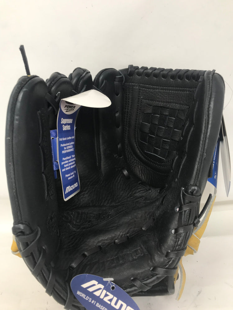New Mizuno Supreme GSP1202 12.00-Inch Softball Fielder's Mitt LHT Black/Tan