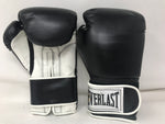 New Other Everlast 14 Oz. Red Pro Style Training Gloves Hook & Loop Black/White